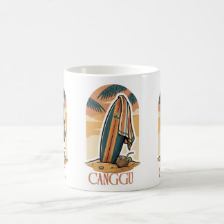 Canggu Sunset Surf – Vintage Tropical Beach Vibes Koffiemok