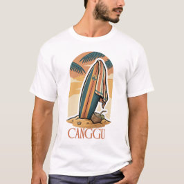 Canggu Sunset Surf – Vintage Tropical Beach Vibes T-shirt