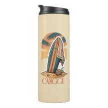 Canggu Sunset Surf – Vintage Tropische Strand Sfee