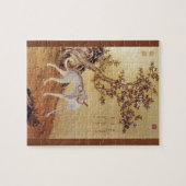 Cangshuiqiu 苍 水 虬 ~ Greyhound ~Giuseppe Castiglion Legpuzzel (Horizontaal)