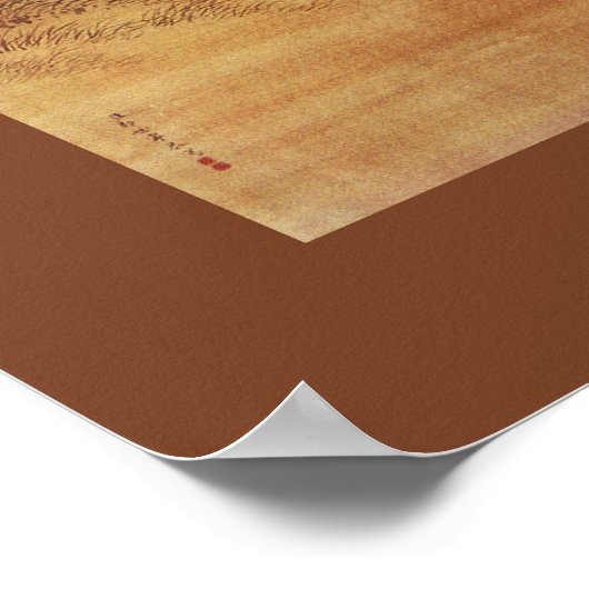 Cangshuiqiu 苍 水 虬 ~ Greyhound ~Giuseppe Castiglion Poster (Hoek)