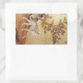 Cangshuiqiu 苍 水 虬 ~ Greyhound ~Giuseppe Castiglion Rechthoekige Sticker (Tas)