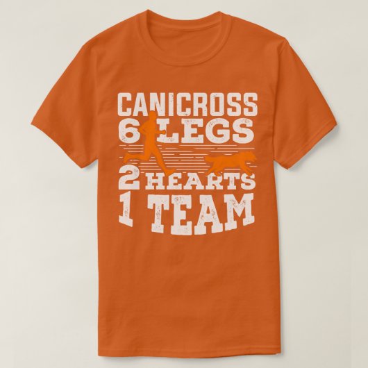 Canicronet Canicrosser Gift T-shirt (Design voorkant)