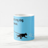 Canicross - Gehecht aan My Dog GSD Koffiemok (Center)