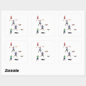 Canicross Quartet Sticker (Vel)