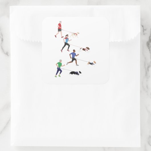 Canicross Quartet Sticker (Tas)