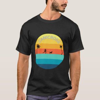 Canicross Sunset Dog Sport Teamsport T-shirt