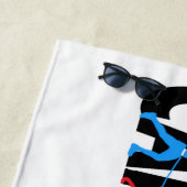 Canicross USA Beach Towel Strandlaken (In situ)