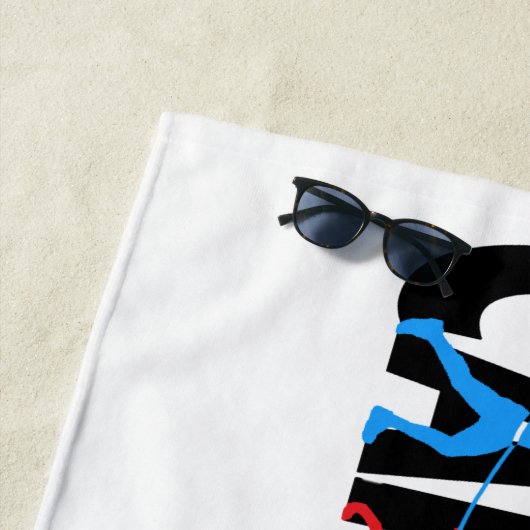 Canicross USA Beach Towel Strandlaken (In situ)