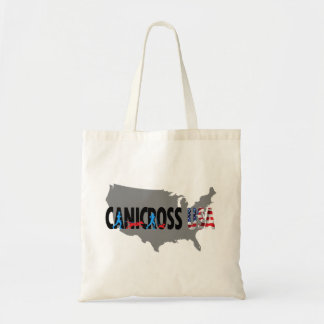 Canicross USA Map Budget Canvas tas