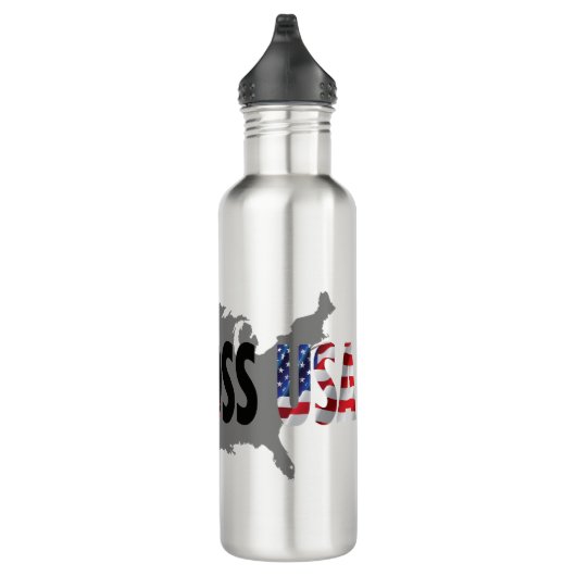 Canicross USA Map Water Bottle Waterfles (Rechts)
