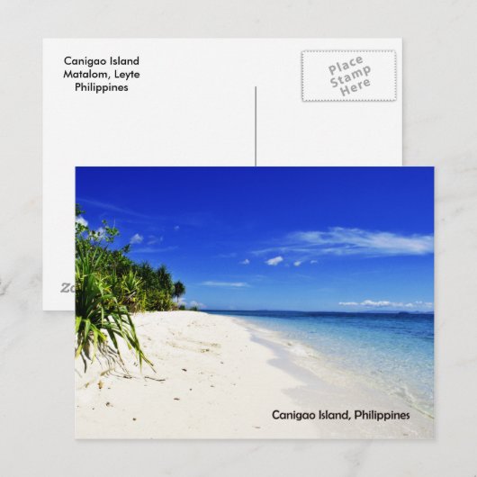 Canigao Briefkaart (Voorkant / Achterkant)