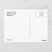 Canigao Island, Filipijnen Briefkaart (Achterkant)