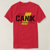 Canik Fanatik Wit Geel TShirt (Design voorkant)