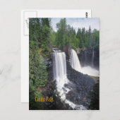 Canim herfsten, BC, Canada Briefkaart (Voorkant / Achterkant)