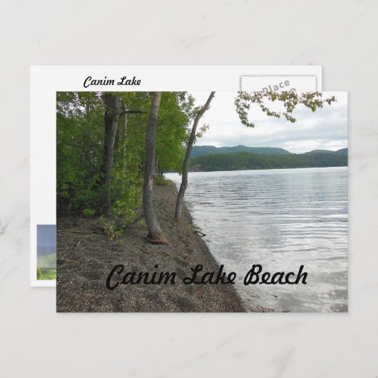 Canim Lake Beach Briefkaart (Voorkant / Achterkant)