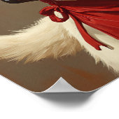 Canine BBQ Koning van Patties Poster (Hoek)