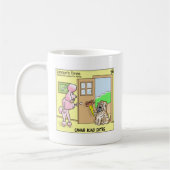 Canine Blind Dates Funny Dog Cartoon Gifts & T - s Koffiemok (Links)