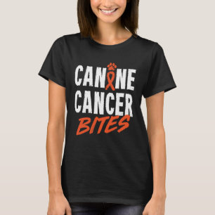 Canine Cancer Bites T-shirt