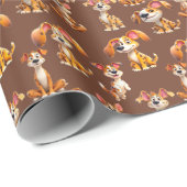 Canine Celebration Wrap 5 Cadeaupapier (Rol Hoek)