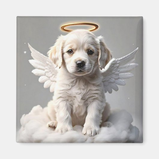 " CANINE CHERUB " MAGNEET (Voorkant)