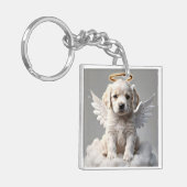 " CANINE CHERUB " SLEUTELHANGER (Voorkant Links)