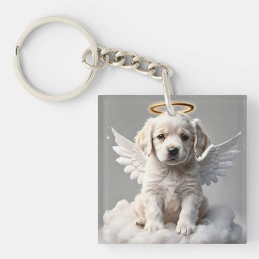 " CANINE CHERUB " SLEUTELHANGER (Voorkant)