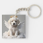 " CANINE CHERUB " SLEUTELHANGER (Achterkant)