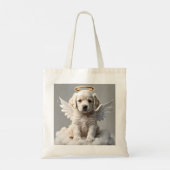 " CANINE CHERUB " TOTE BAG (Achterkant)