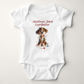 Canine Christmas Chaos Coordinator Romper (Voorkant)