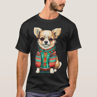 Canine Christmas Mode Fun T-shirt
