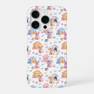 Canine Cuddle iPhone 16 Pro Hoesje