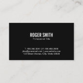 Canine | Dog-opleiding Visitekaartje (Achterkant)