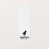 Canine | Dog-opleiding Visitekaartje (Buitenkant ongevouwen)