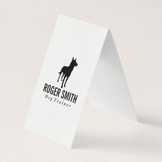 Canine | Dog-opleiding Visitekaartje (Voorkant)