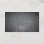 Canine Dog Training Grungy Background Visitekaartje (Achterkant)