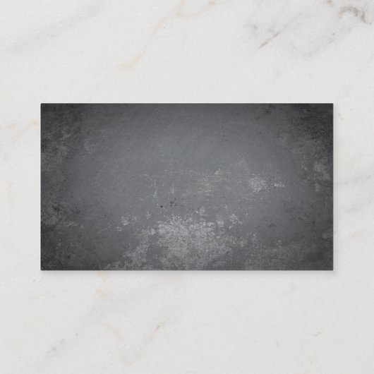 Canine Dog Training Grungy Background Visitekaartje (Achterkant)