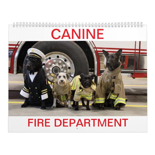 Canine Fire Department Kalender (Hoes)