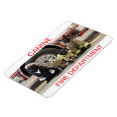 Canine Fire Department Kalender Magneet (Linkerzijde)