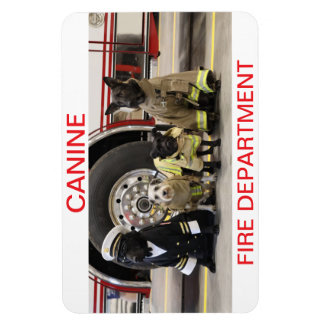 Canine Fire Department Kalender Magneet