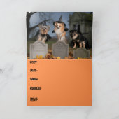 Canine Halloween Party Uitnodiging (Binnen)