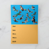 Canine Halloween Party Uitnodiging (Binnen)