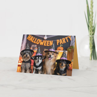 Canine Halloween Party Uitnodiging