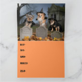 Canine Halloween Party Uitnodiging (Binnen)