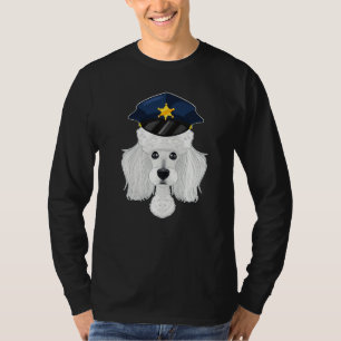 Canine Handler I Police Dog I Police Poodle T-shirt