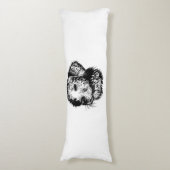 Canine Head schets Lichaamskussen (Voorkant Verticaal)