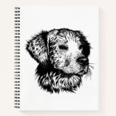 Canine Head schets Notitieboek (Voorkant)