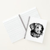 Canine Head schets Notitieboek (Binnen)