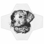 Canine Head schets Voetbal (Enkel)