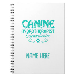 Canine Hydrotherapeut Extraordinaire Speciaal Notitieboek